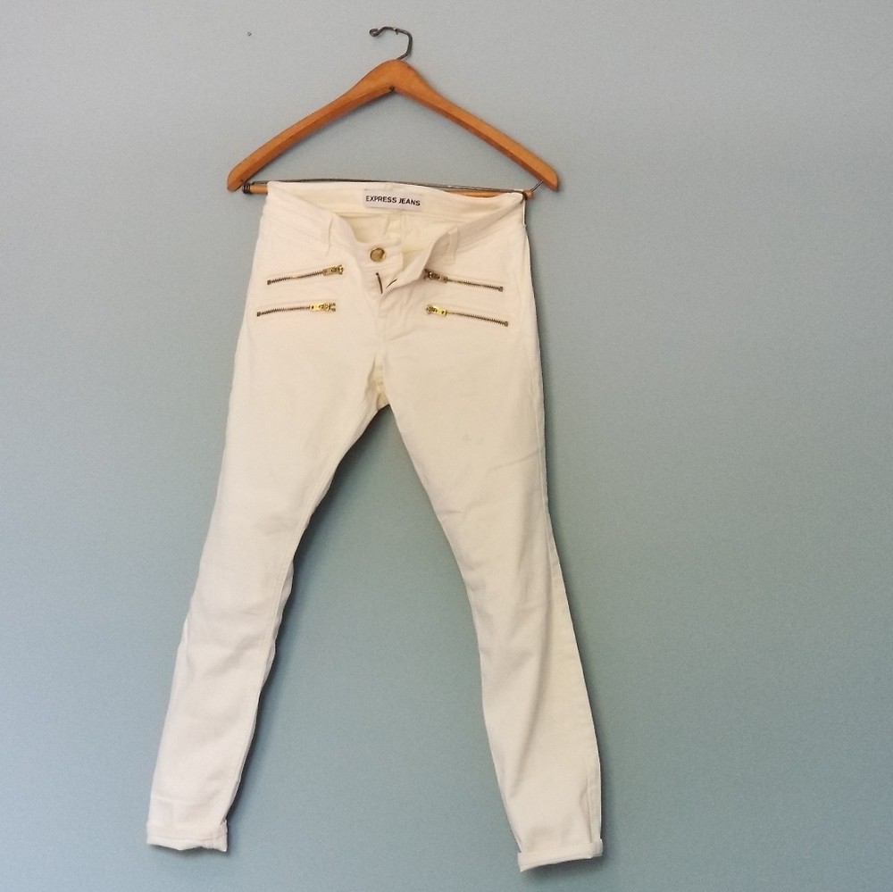 Express Zipper detail Pants